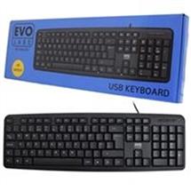 Evo Labs KD-101LUK keyboard USB QWERTY UK English Black