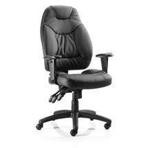 Galaxy Chair Black Leather OP000068 | In Stock | Quzo