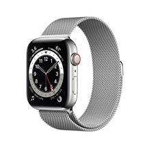 Apple Watch Series 6 44 mm OLED 4G Silver GPS (satellite)