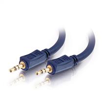 C2G 2m Velocity 3.5mm Stereo M/M audio cable Black