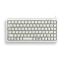 CHERRY Compact Keyboard, QWERTY, 83 keys, Combi USB/PS2, Light Grey