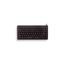 CHERRY G84-4100 COMPACT KEYBOARD Corded, USB/PS2 Black, (AZERTY - FR)
