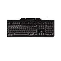 CHERRY KC 1000 SC Corded Smartcard Keyboard, Black, USB (AZERTY - FR)