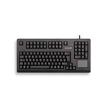 CHERRY TouchBoard G8011900 Corded Keyboard with Touchpad, Black, USB,
