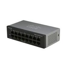 Cisco SF110D-16 Unmanaged L2 Fast Ethernet (10/100) Black