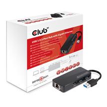 CLUB3D USB 3.0 Hub 3-Port with Gigabit Ethernet | Quzo