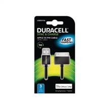 Duracell Sync/Charge Cable 1 Metre Black | Quzo