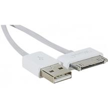 Hypertec 149515-HY mobile phone cable White USB A Apple 30-pin 0.65 m