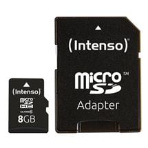 Intenso 8GB MicroSDHC memory card Class 10 | Quzo