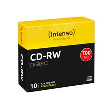 Intenso CD-RW 700MB / 80min, 12x 10 pc(s) | Quzo