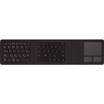 Kanex K166-1128-TOUCH mobile device keyboard QWERTY Black Bluetooth