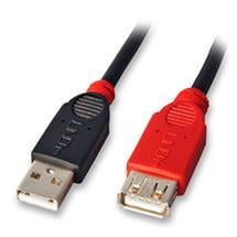 Lindy 5m USB 2.0 Cable USB cable USB A Black | In Stock