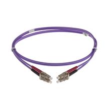 NENCO 4-DX-LC-LC-5-HVT fibre optic cable 5 m OM4 Violet