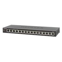 Netgear GS316 Unmanaged Gigabit Ethernet (10/100/1000) Black
