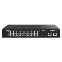 QNAP QSWM2116P2T2S network switch Managed L2 2.5G Ethernet Power over