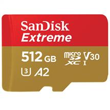 Sandisk Extreme memory card 512 GB MicroSDXC Class 10 UHS-I