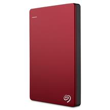 Seagate Backup Plus 2TB Slim Portable Drive, Red | Quzo