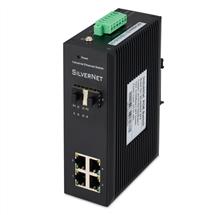 SilverNet 3204MPSFP Managed L2 Gigabit Ethernet (10/100/1000) Black
