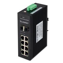 SilverNet 3208MPSFP Managed L2 Gigabit Ethernet (10/100/1000) Black