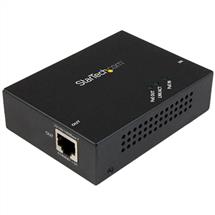 StarTech.com 1Port Gigabit PoE+ Extender  802.3at and 802.3af  100 m