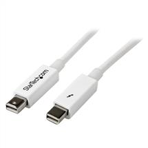 StarTech.com 2m White Thunderbolt Cable - M/M | Quzo