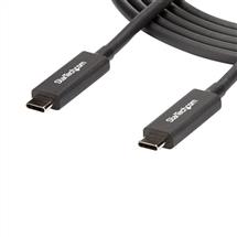 StarTech.com 6 ft. (2 m) Thunderbolt 3 Cable with 100W Power Delivery