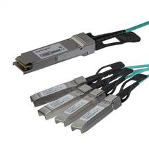 StarTech.com AOC Breakout Cable for Cisco QSFP4X10GAOC3M  3m/9.84ft