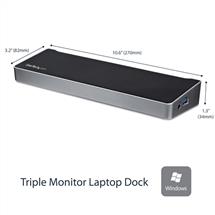 StarTech.com TripleMonitor USB 3.0 Docking Station  1x HDMI  2x