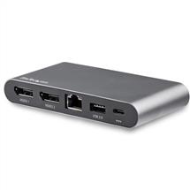 StarTech.com USB C Dock  4K Dual Monitor DisplayPort  Mini Laptop