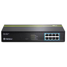 Trendnet TPET80H network switch Unmanaged Fast Ethernet (10/100) Black