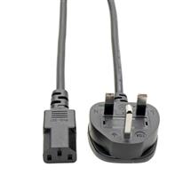 Tripp Lite P05600610A UK Computer Power Cord, BS1363 to C13  10A,