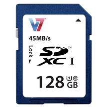 V7 128GB SDXC UHS-1 Memory Card | In Stock | Quzo