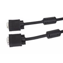 VCOM VGA/VGA M/M 10m VGA cable VGA (D-Sub) Black | Quzo