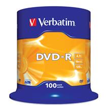 Verbatim DVD-R Matt Silver 4.7 GB 100 pc(s) | Quzo