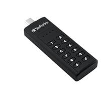 Verbatim Keypad Secure  USBC Drive with Password Protection and AES256