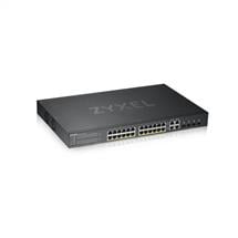 Zyxel GS192024HPv2 Managed Gigabit Ethernet (10/100/1000) Black Power