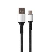 VCOM USB 3.0 A (M) to USB 3.1 C (M) 1m Black & Silver Retail Packaged