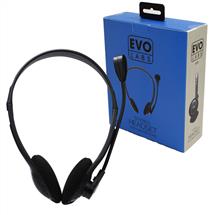 Evo Labs HP01 headphones/headset Wired Head-band Black