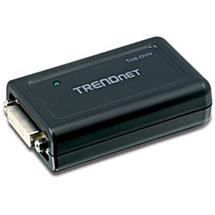 Trendnet USB to DVI/VGA Adapter USB graphics adapter Black