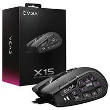 EVGA X15 MMO mouse Right-hand USB Type-A Optical 16000 DPI