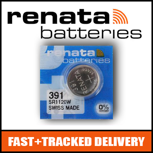 2x Renata 391 (SE1120W)
